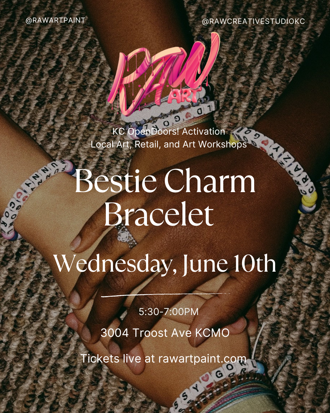 Bestie Charm Bracelet