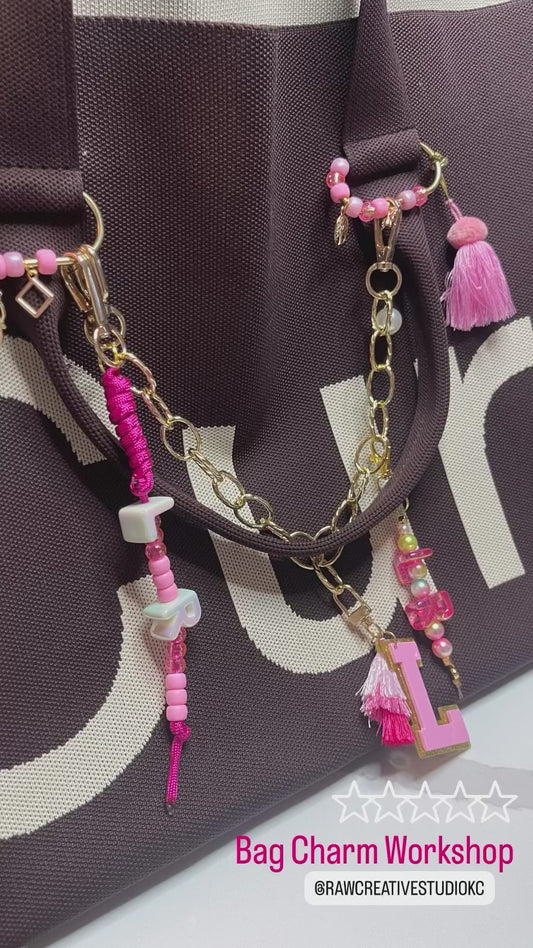 Bag Charm-RAW Art Craft Night Wednesday June 17th